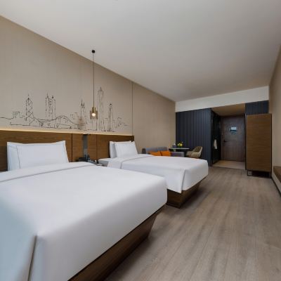 豪華雙床房【智能語音+智能潔具】 深圳南山科技園逸扉飯店優惠