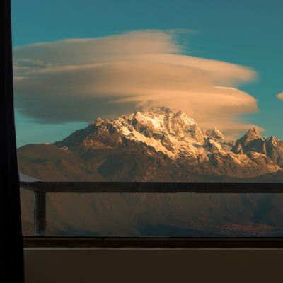 棲月·270度湖景雪山露台Loft全景套房 麗江閒云溪月雪山花園庭院優惠