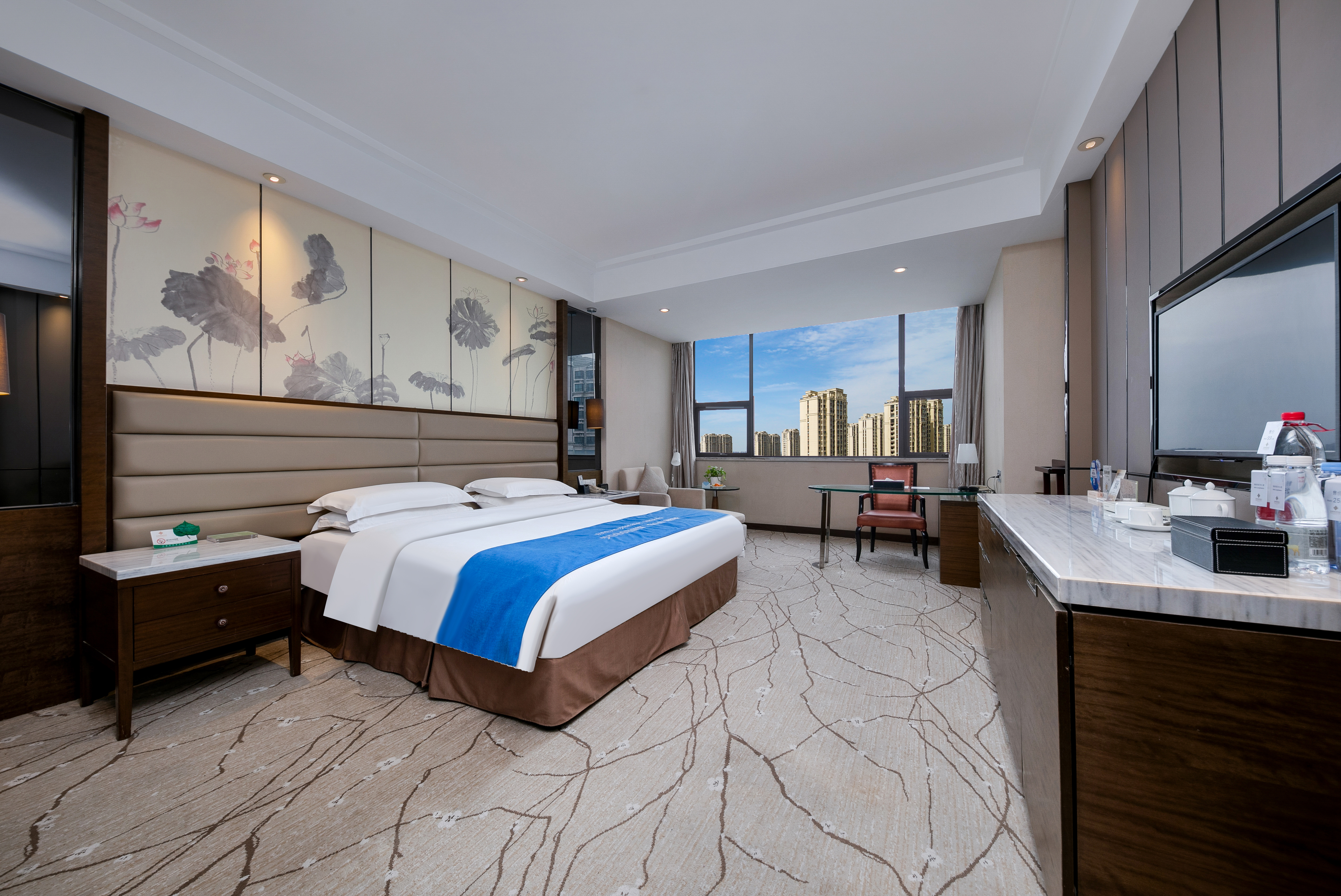 梦百合零压大床房（带0压床垫+记忆枕）