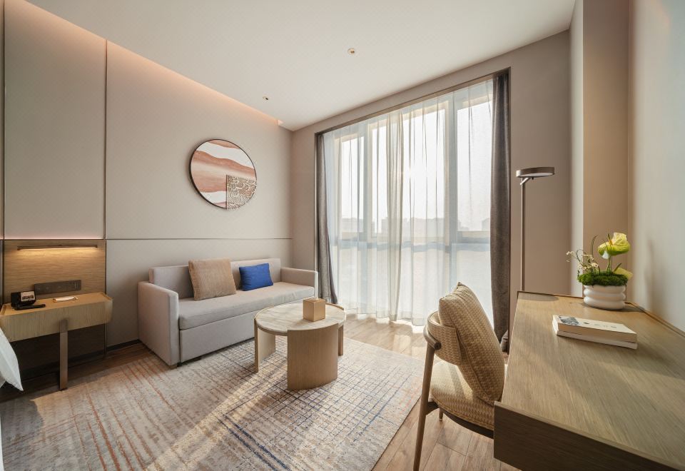 初雪街景大床房