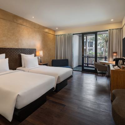 園景高級一卧雙床套房 峇里島勒吉安海灘鉑爾曼酒店優惠