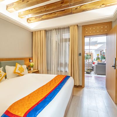 歸一閣·大床房「零壓床品全系+深睡Pro枕+全屋地暖」 香格里拉菩提心院客棧優惠