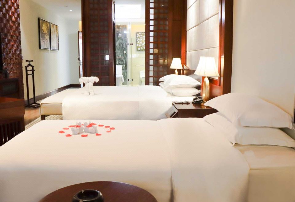 溫泉雙臥室復式套房（溫泉水+觀景大陽臺+自動麻將桌）