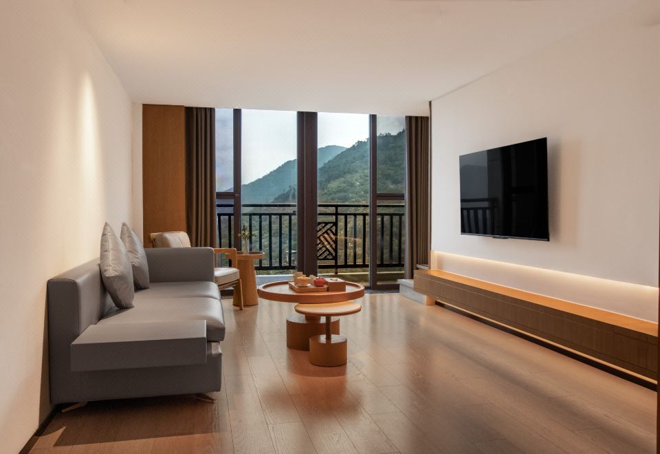 御宿景觀復式陽臺雙床房