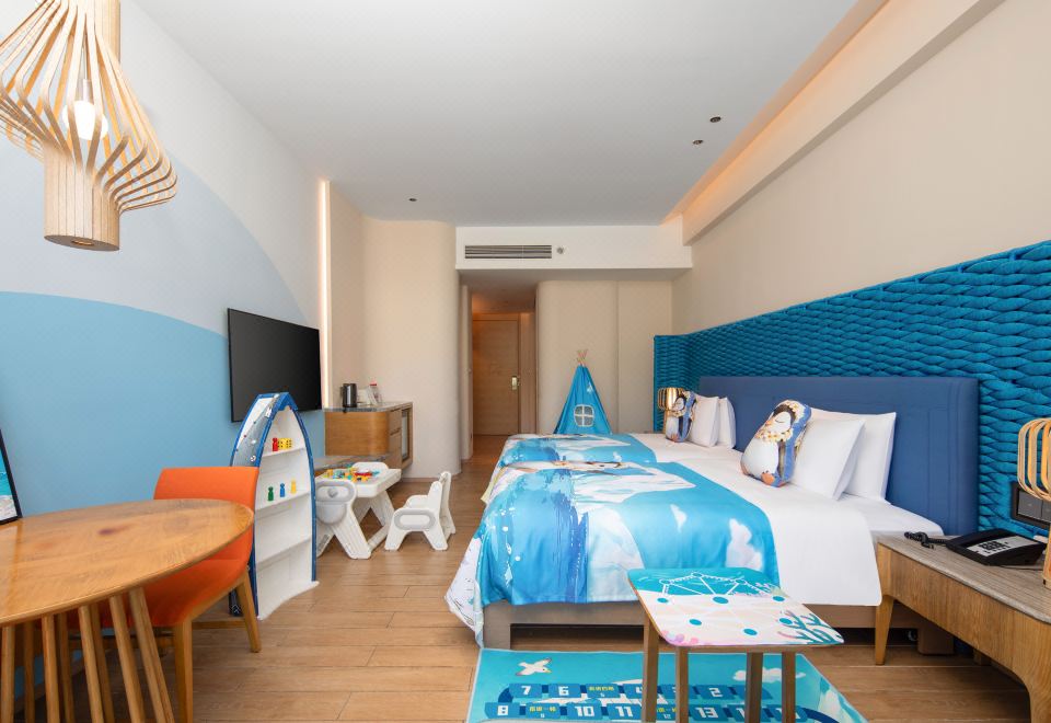 企鵝帕西親子雙床房