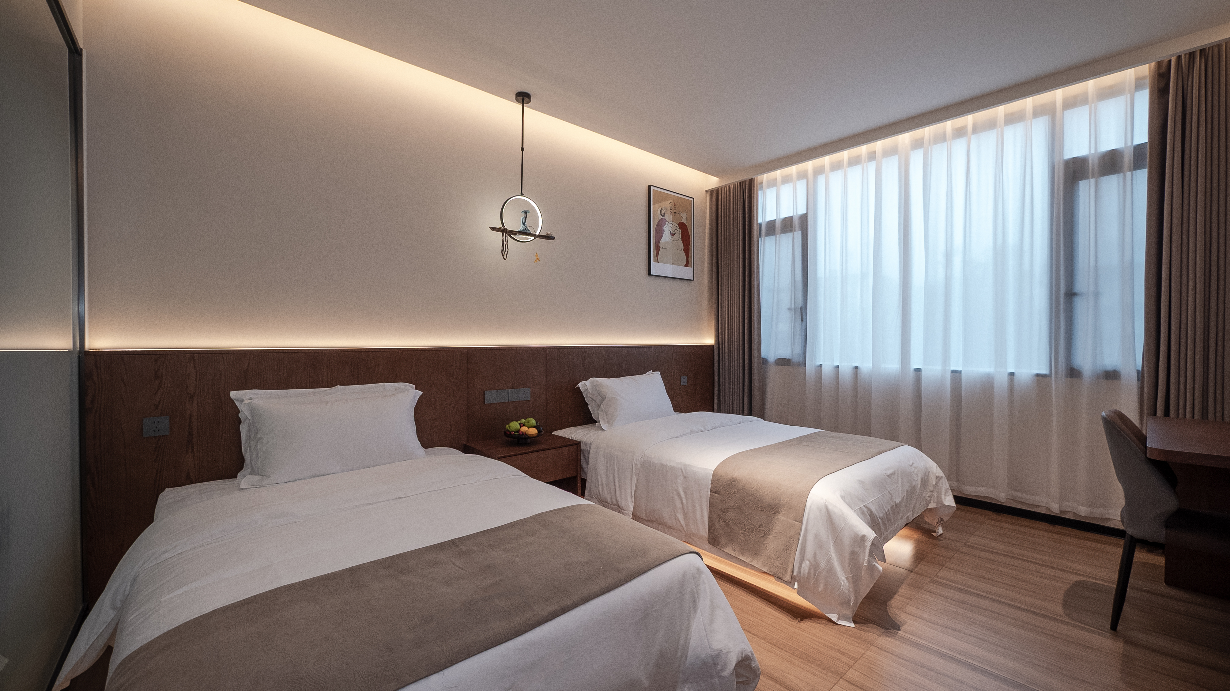 『安隅闲庭』温馨舒适标准间（智能衞浴+中央空调）