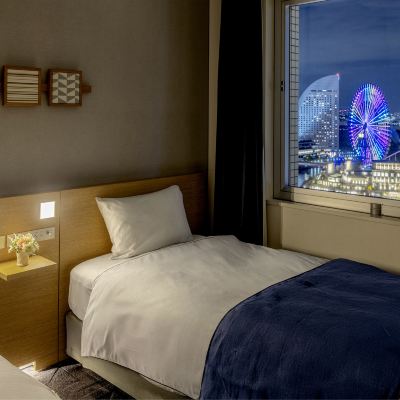 夜景ビュー・スーペリアツインルーム(禁煙) 桜木町ワシントンホテル クーポン