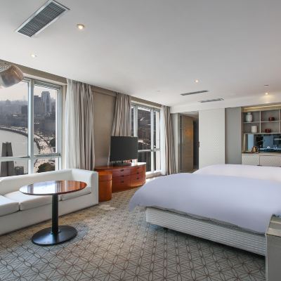 江景行政豪華雙床房 上海外灘中南海濱飯店（海灣大廈）優惠