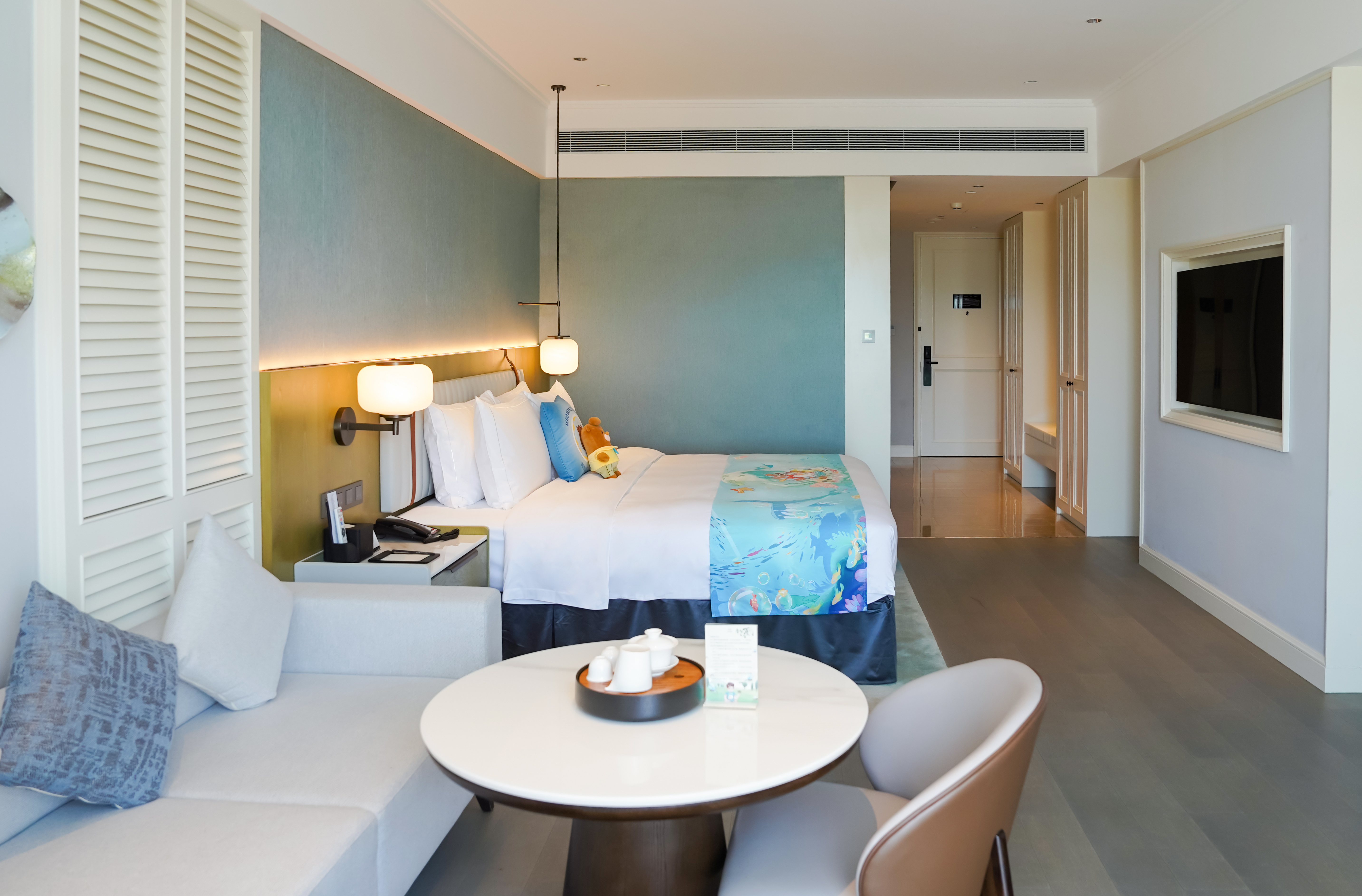 猎火熊主题房（大露台）