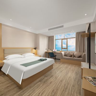 悦享豪華大床房（舒適辦公+尊享好眠） 來往時尚酒店（德慶文蘭北路店）優惠