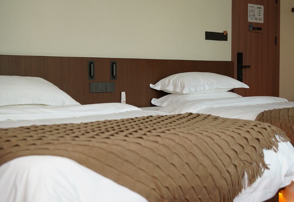 三聖宮·巷遇投影雙床房