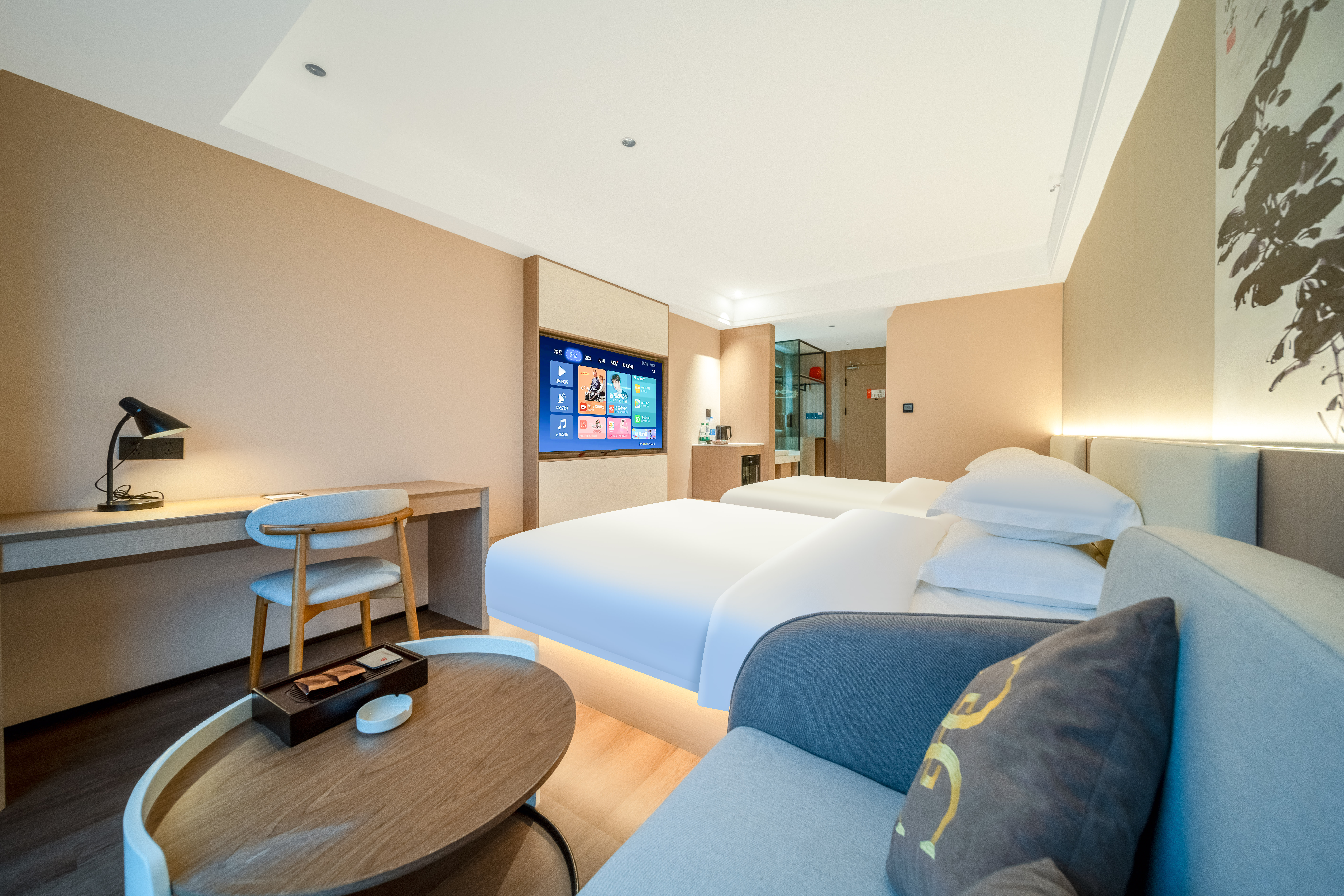 雅致特价双床房