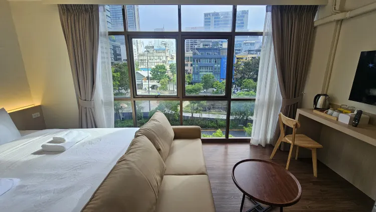 ห้องวิวสวน เตียงใหญ่