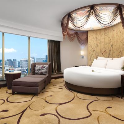 全景圓床房 長沙中國城戴斯酒店優惠