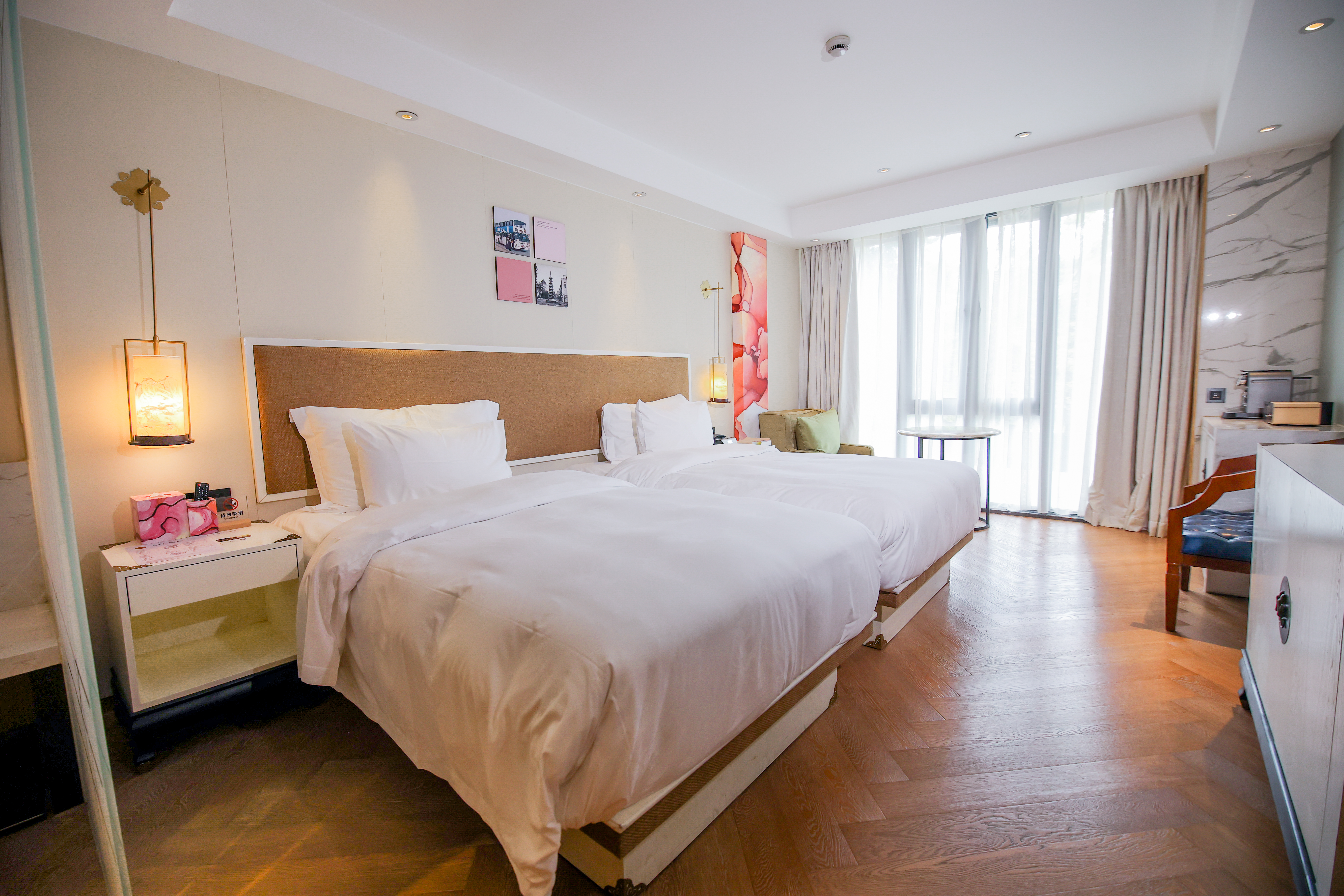 居舍·城景双床房（疗愈高奢洗护品+观景浴缸）