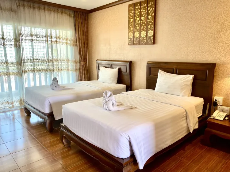 ห้องดีลักซ์ เตียงแฝด