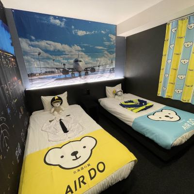 【禁煙】AIRDO：ツインルーム 変なホテル福岡博多 クーポン