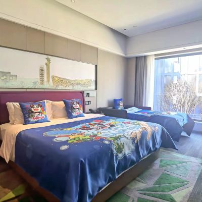 歡小朋親子房-大床（帶梳化床） 北京南站希爾頓歡朋飯店優惠