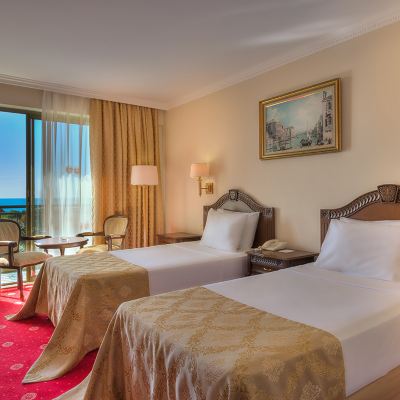 Castello Standard Room with Side Sea View & Pool View