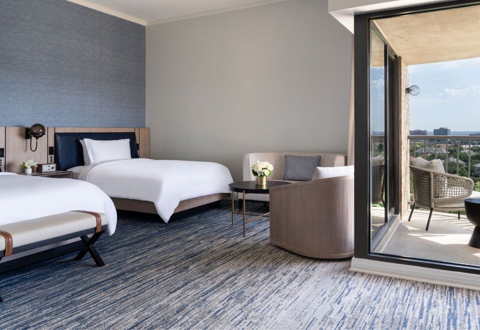 The Ritz-Carlton Dallas, Las ColinasTower Corner, Guest Room, 2 Queen, Golf View, Balcony