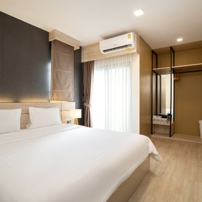 Suite Satu Bilik Tidur Kupon Capital O Amanah Bangkok Hotel