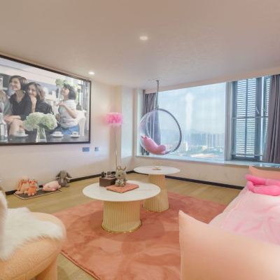 公主·影院LOFT兩居套房（洗衣機+烘乾機+冰箱） 享萊行政公寓（深圳北站店）優惠