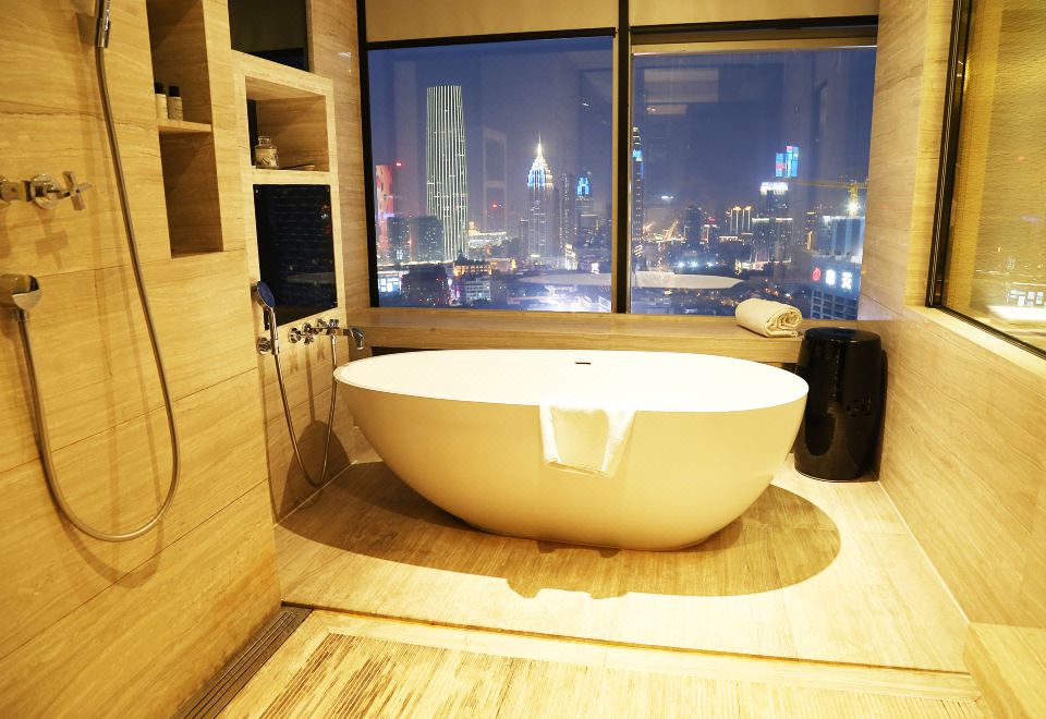 城市景觀高空大床房【膠囊coffee機】