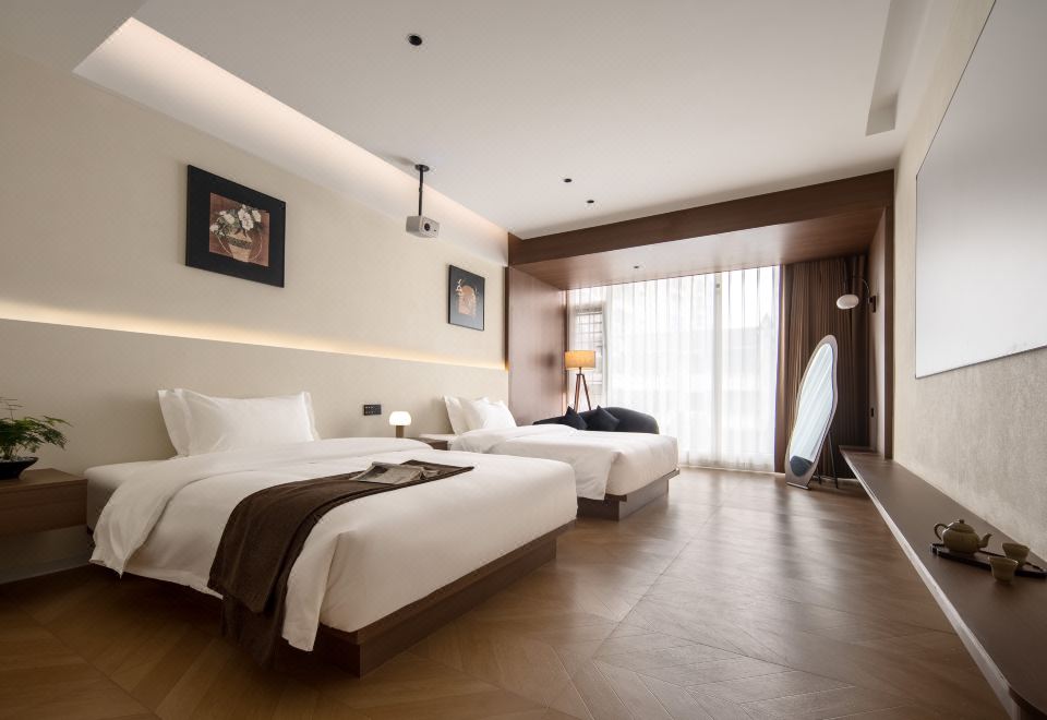 柠时丨想云轻奢双床房（中央空调+智能马桶）