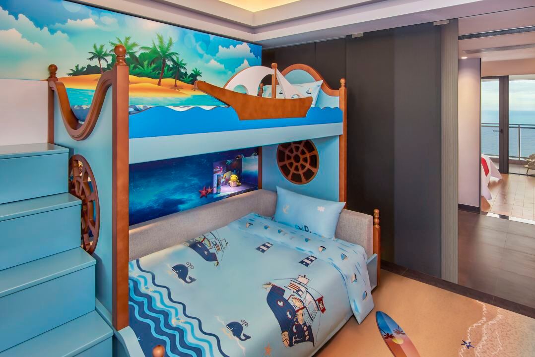 天逸正海景亲子套房（上下铺）