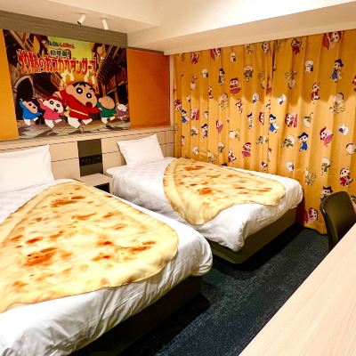 蠟筆小新主題房 海茵娜Express飯店 名古屋伏見站前優惠