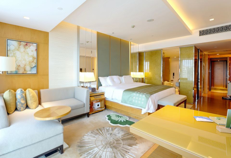 Pan Pacific BeijingComfortable Sleep Double Bed Room
