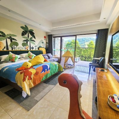 貴賓樓親子大床房（帶私家溫泉池） 清遠新銀盞溫泉度假村優惠