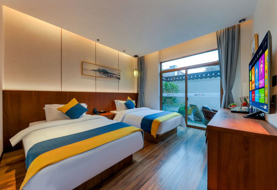 印象·水仙双床房（私人泡池+打卡美景）