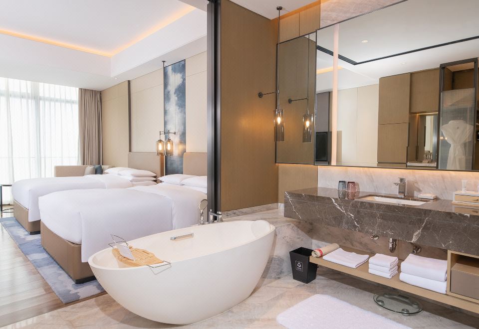 花园景观双床房