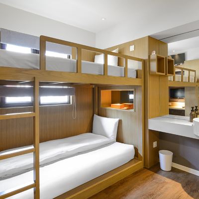 上下床舖房 台北福泰桔子商務旅館-西門店優惠