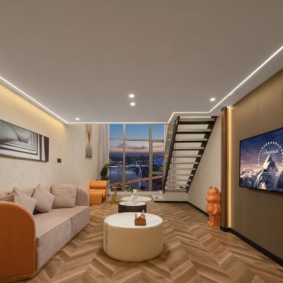 『180°天幕江景』LOFT·臻選行政套房｜雲端瞰江 重慶歐辰高空江景酒店優惠