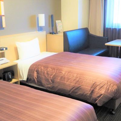 ツインルーム喫煙 ホテルルートインGrand旭川駅前 クーポン