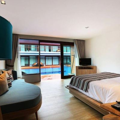 高級池景房 - 雙床 （3人） 阿基拉利普島度假飯店優惠