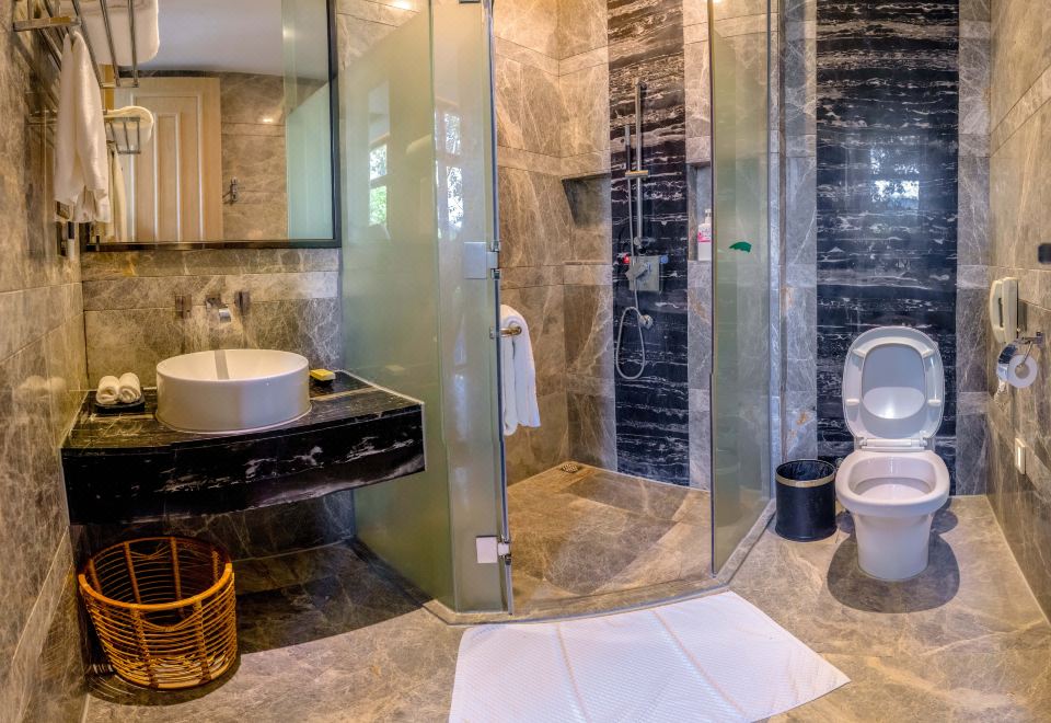 畔山家庭温泉两房别墅-独栋别墅-欢聚家庭泡池