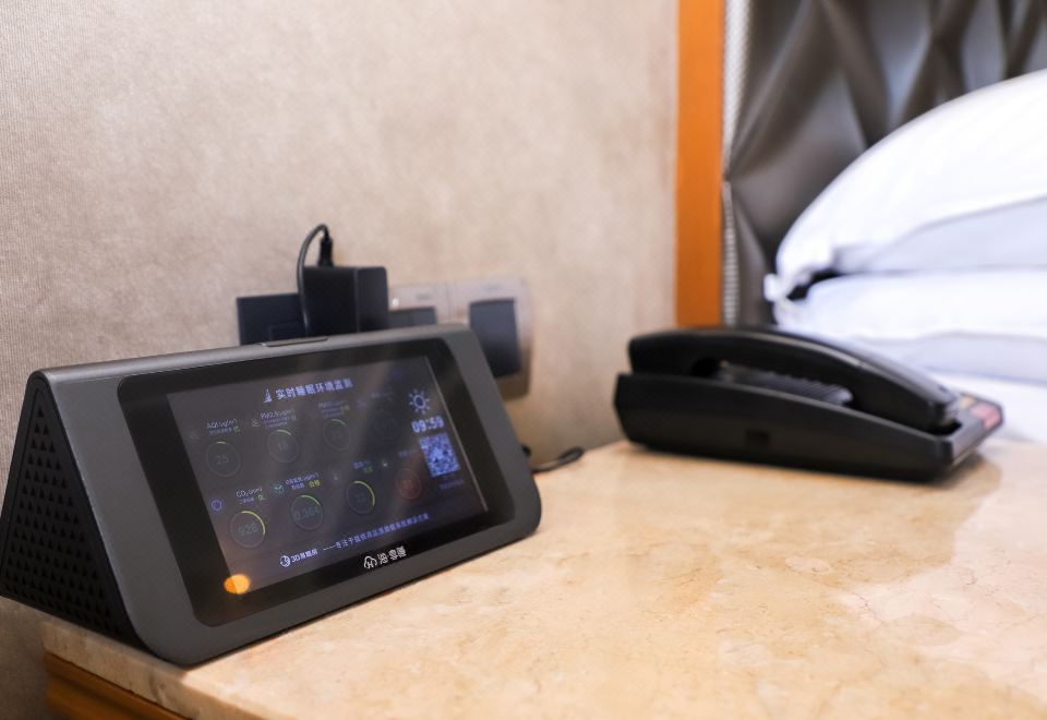 负氧离子舒睡大床房【智能离子助眠床垫+白噪音机】