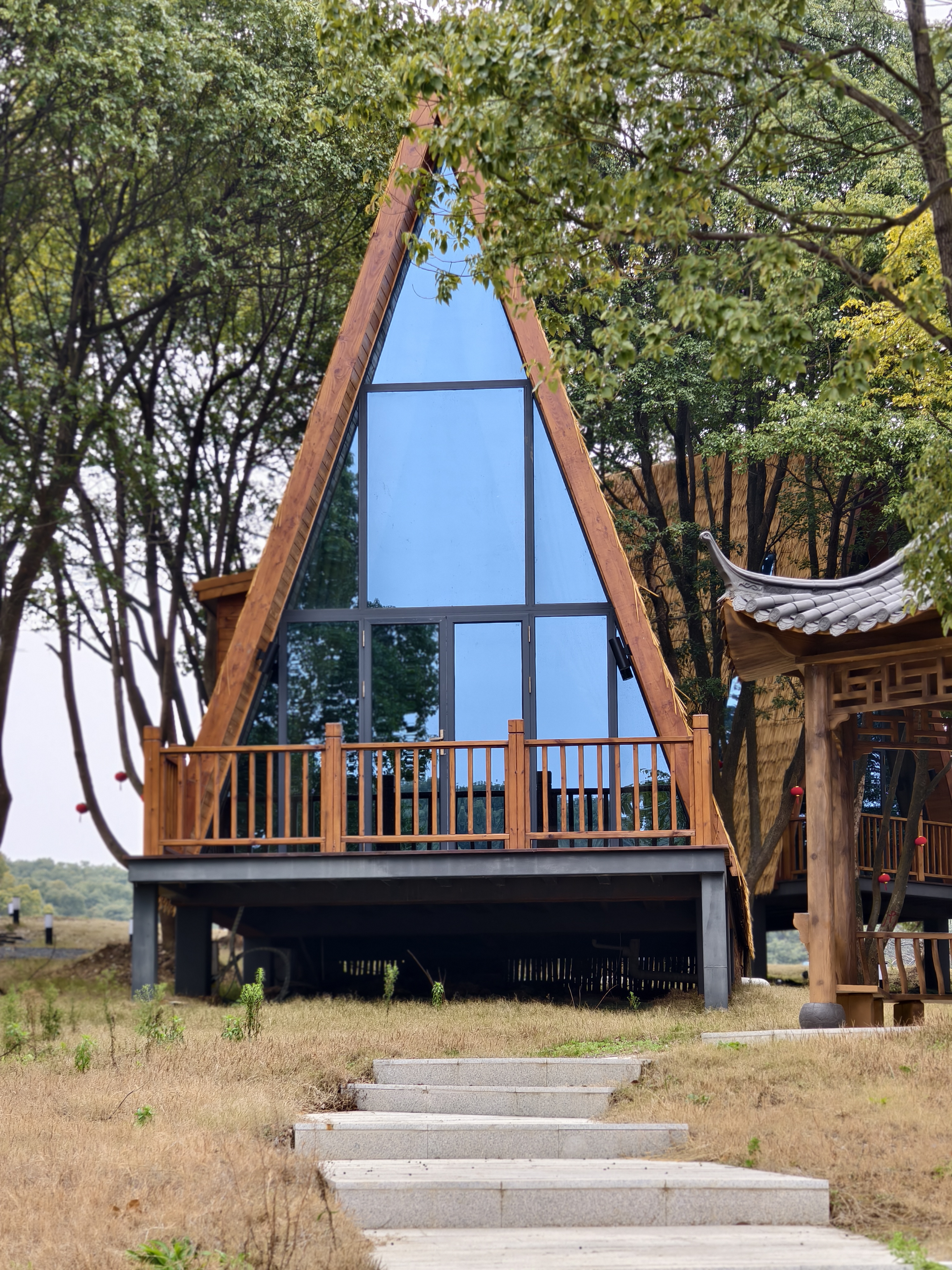 夏茫·森林木屋Loft 两卧室木屋山景房（带超大阳台）