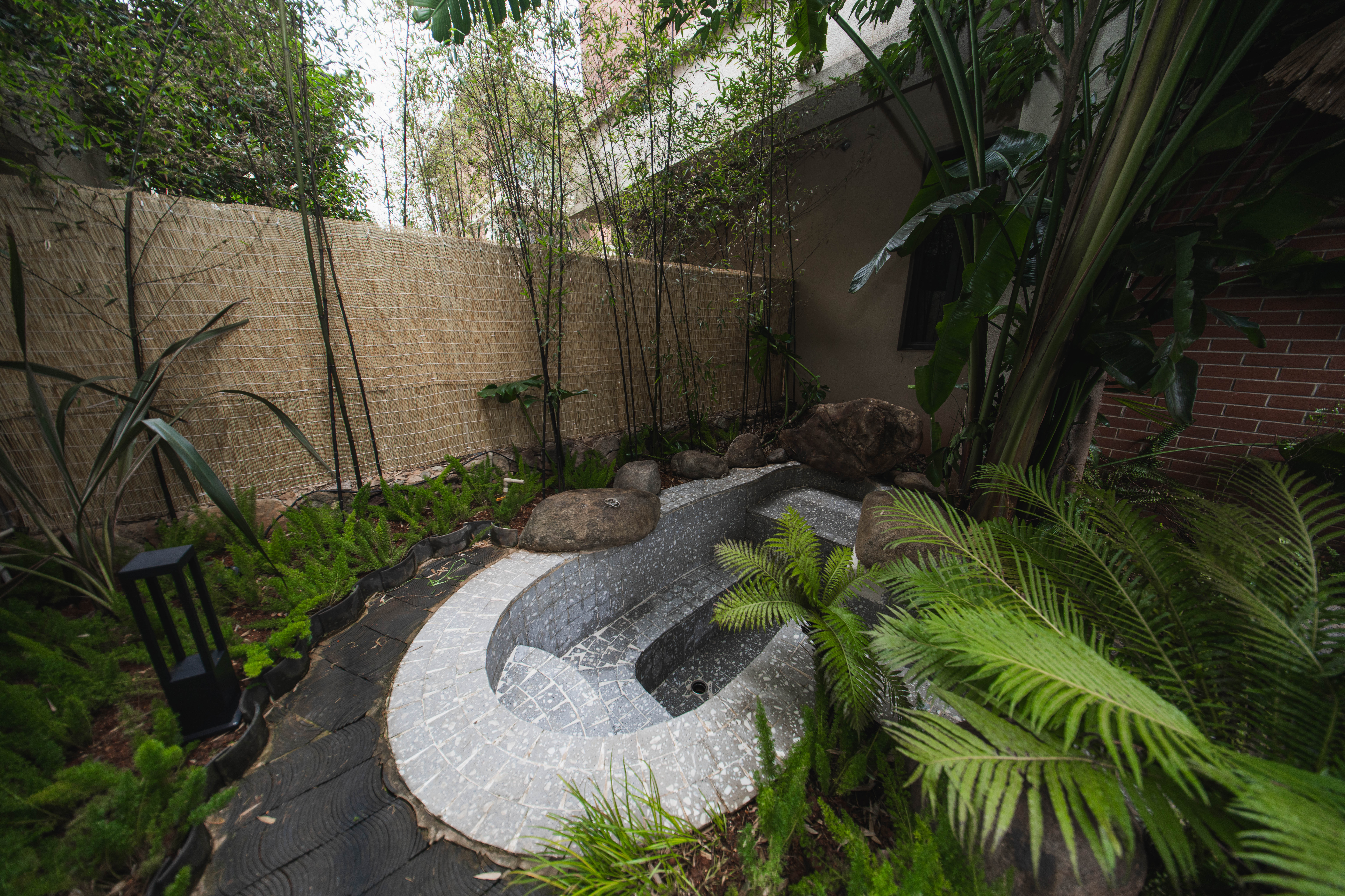 栖庭·趣野私汤双床房「庭院私汤+大落地窗+无限放水」