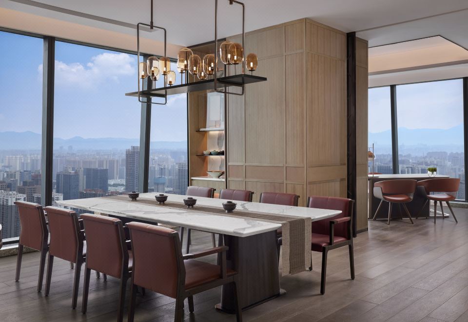 总统套房|270°云端顶层视野+独立聚会厅+厨房