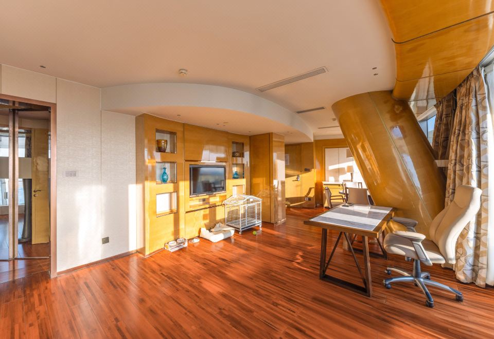 太湖日出·宠物友好-270°高空一线湖景广角套房