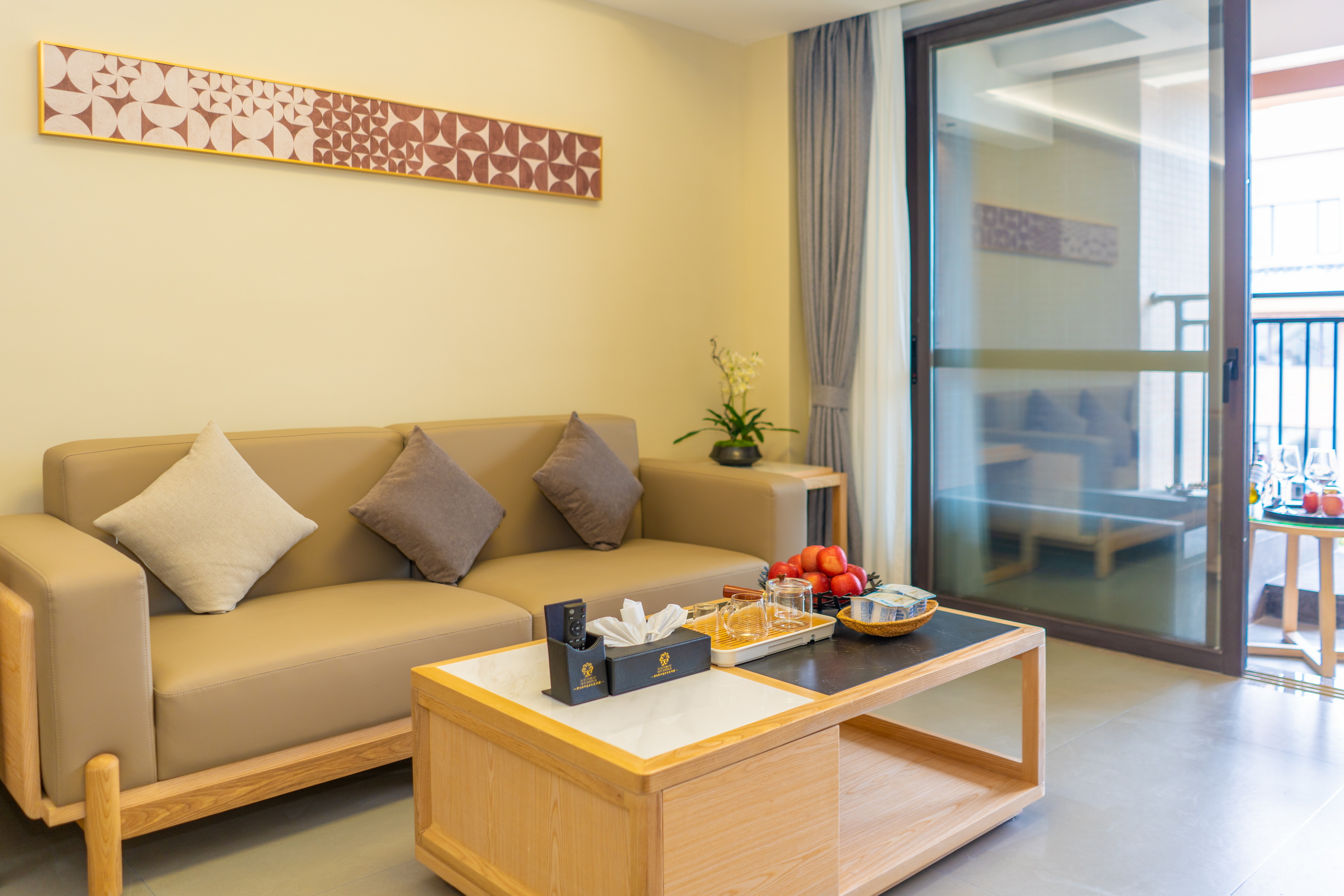 悦泉居两房一厅温泉套房I独立泡池