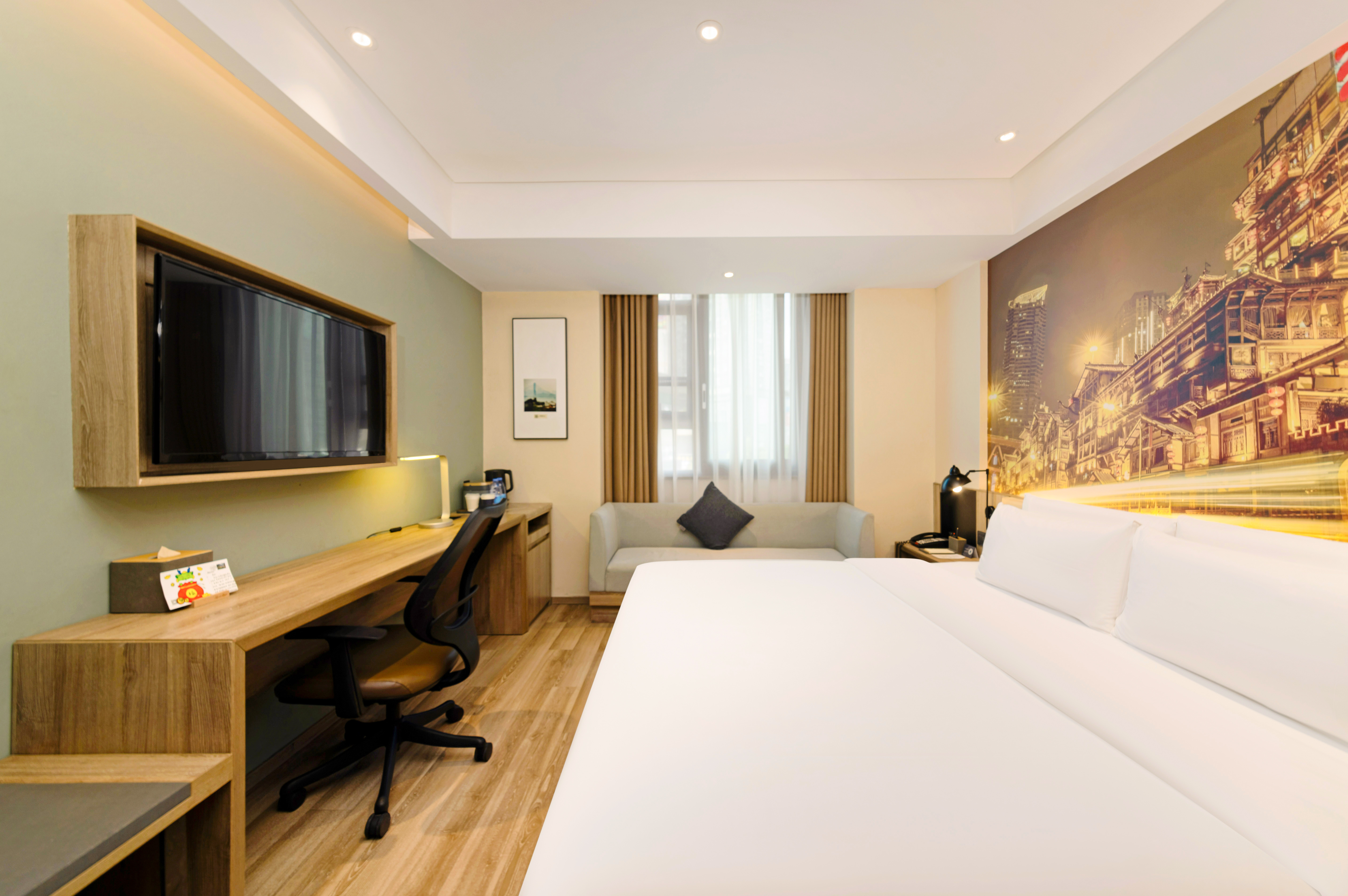 高级大床房（LaiFen吹风+普兰特床垫）