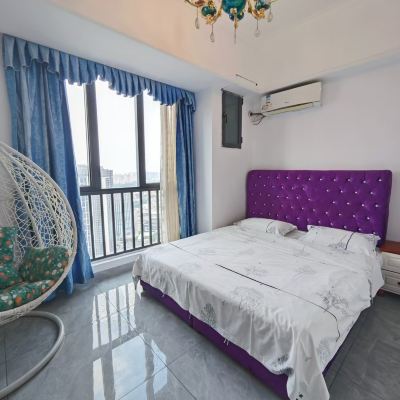 舒適兩房一廳三床房 萬敏親子主題公寓（廣州番禺萬達廣場店）優惠