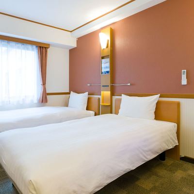 標準雙床房（2張單人床，可吸菸） 東橫 INN 廣島站前新幹線口 1 號優惠