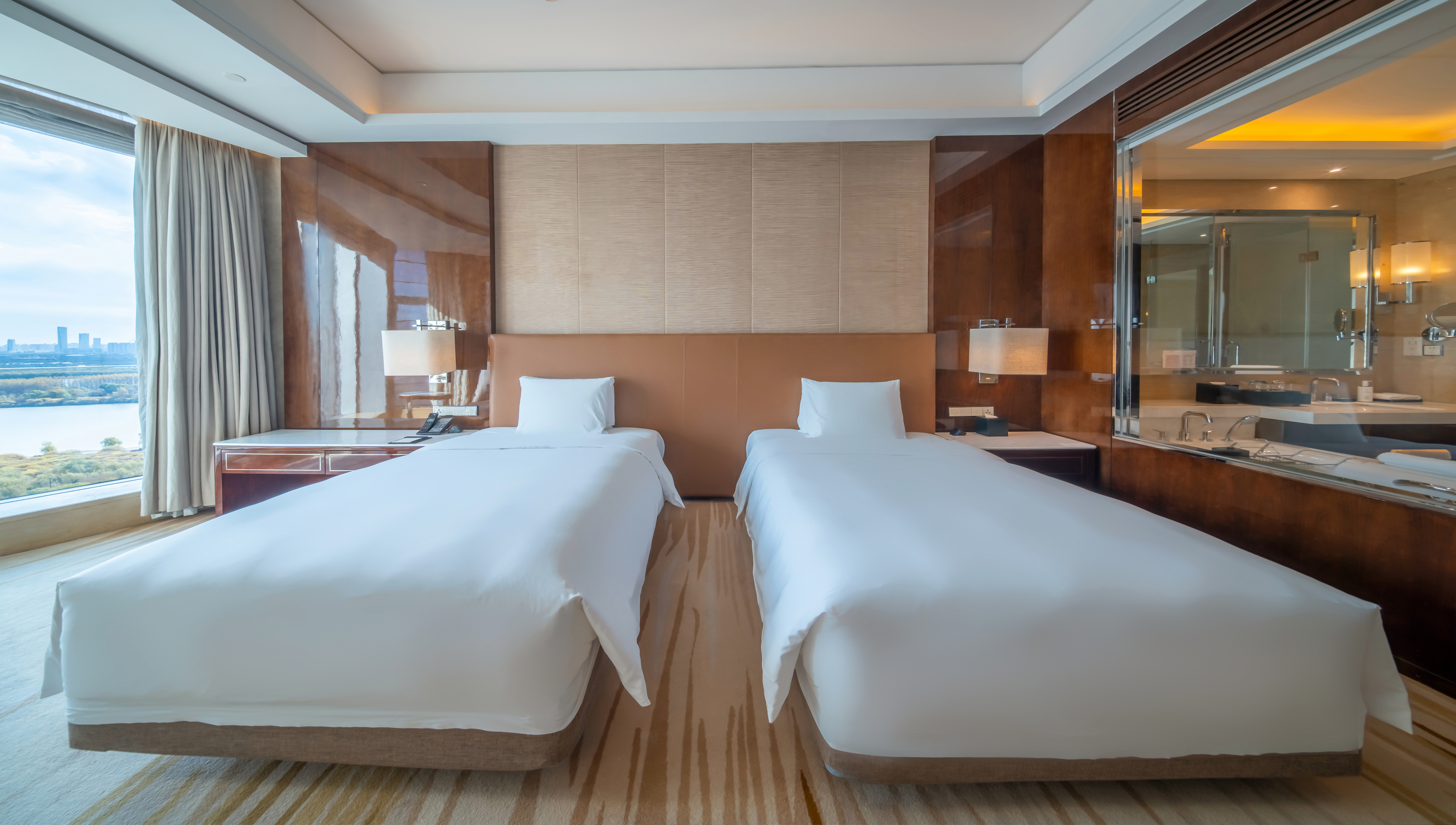 豪华江景双床房