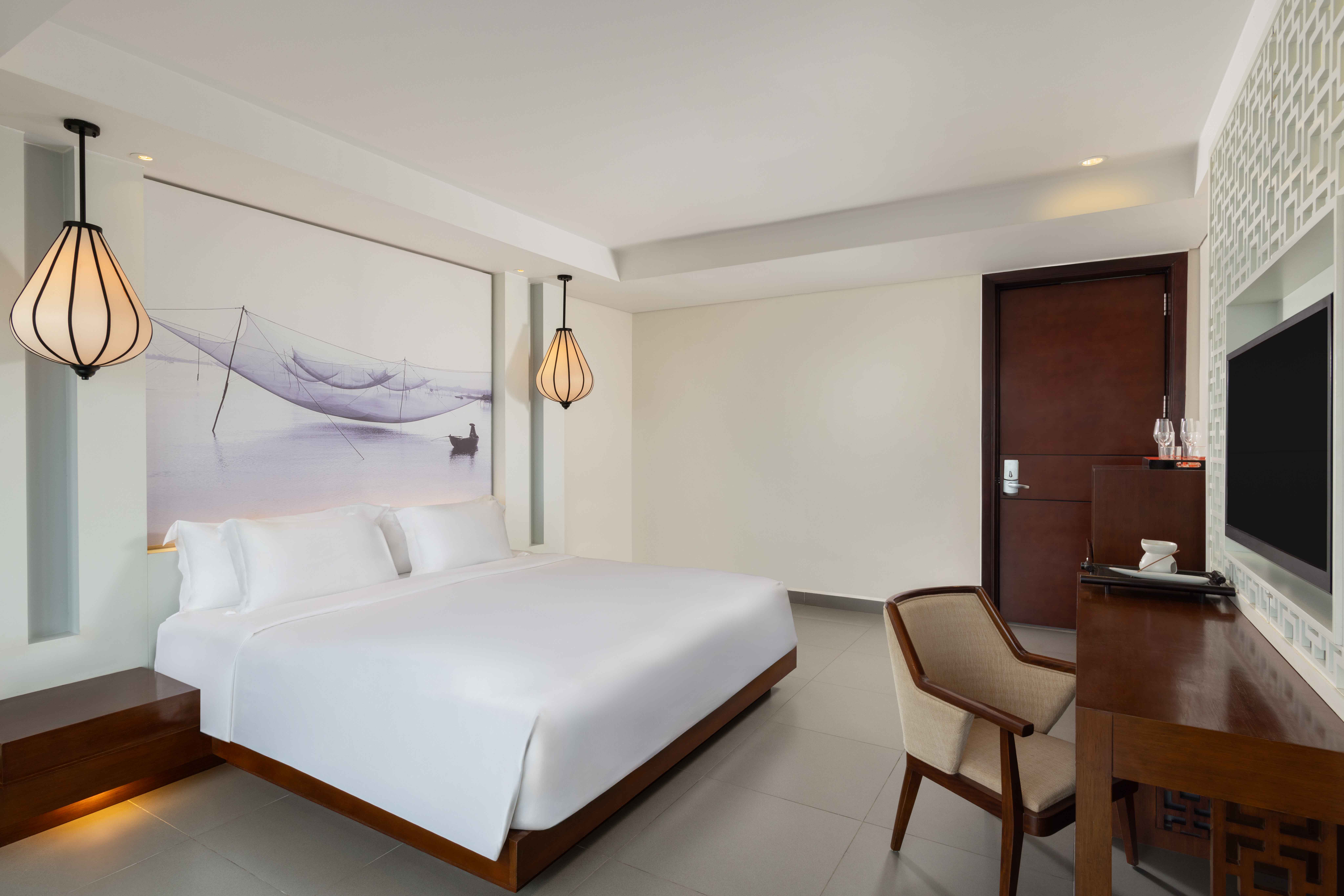 Angsana Lăng Cô海景至尊特大床房带阳台